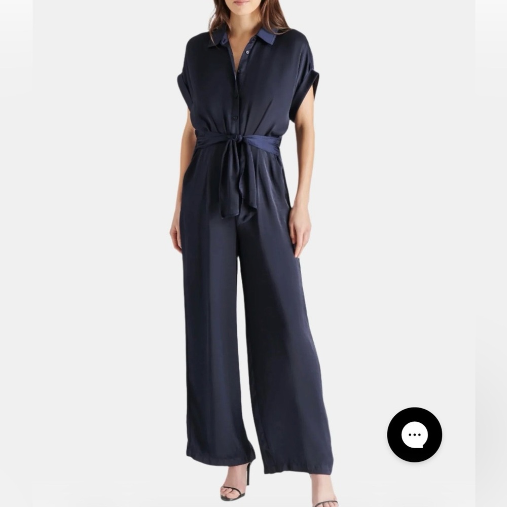 Steve Madden Midnight Blue Jumpsuit